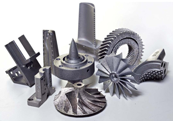 Aluminum Prototype 3D Metal Printing SLS Flexible High Rigidity